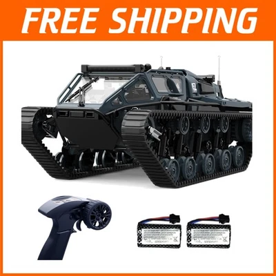 4WD Remote Control Tank Off-Road Crawler, Adjustable Speed - Image 1 of 4
