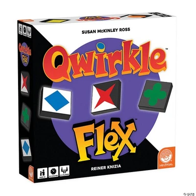 Qwirkle Board Game FLEX, 2 to 4 players, Includes 108 Flex tiles - Free Shipping - Image 1 of 4