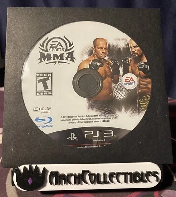 EA Sports MMA (Sony PlayStation 3, PS3, 2010) Loose Disc Tested - Image 1 of 3