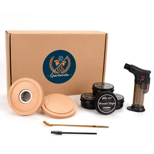 Cocktail Smoker Kit with4 flavors  Wood Chips- perfect gift for dad , husband - Picture 1 of 8