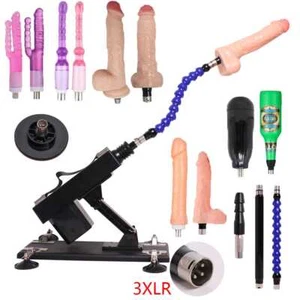 Electric Women Sex Machine Toy Fucking-Love-Automatic Masturbation Attachments - Picture 1 of 67