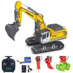 1/18 KABOLITE RC Excavadora Hidráulica Construcción Máquina de Martillos Eléctricos Juguetes - Imagen 1 de 8