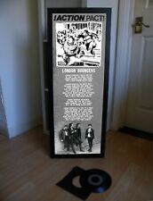ACTION PACT LONDON BOUNCERS LYRIC SHEET POSTER, SUICIDE BAG