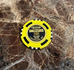 500 NCV Binions Horseshoe Las Vegas WSOP World Series Of Poker Casino Chip - Picture 1 of 1