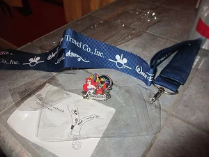 Disney KLEINE MEERJUNGFRAU Ariel Sebastion Disneyland Reise-PIN & Schlüsselband KOSTENLOSER VERSAND - Bild 1 von 10