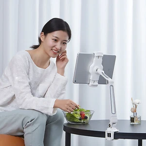 Support universel flexible pour téléphone portable et tablette pour lit, bureau et table - Photo 1 sur 14