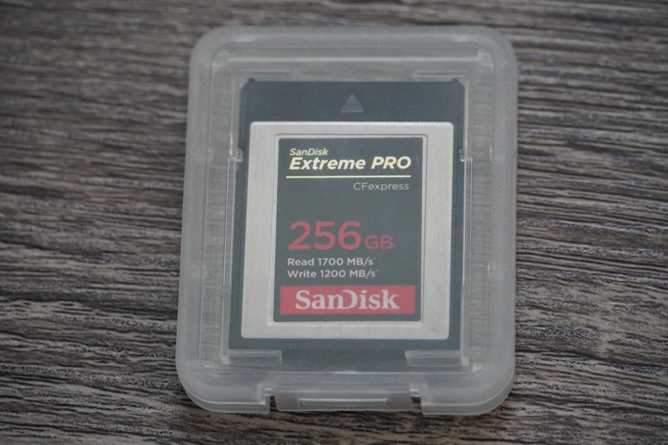 Sandisk Extreme PRO 256GB CFexpress Card Type B Speed up to 1700MBs 4K XQD - Image 1 of 4