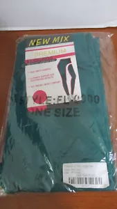 NUEVO MIX PREMIUM ~ LEGGINGS FORRADOS DE VELLÓN VERDE AZULADO ~ Talla grande ~ NUEVO EN PAQUETE - Imagen 1 de 4