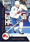 1992 93 Pinnacle Hockey Mats Sundin Team Pinnacle 7 Nm Mt Quebec Nordiques