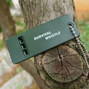 Survival Whistle Plastic Super Loud Emergency Whistle Hiking Outdoor