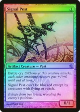 Signal Pest FOIL Mirrodin Besieged NM Artifact Uncommon MAGIC CARD ABUGames