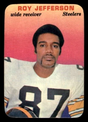 1970 Topps Super Glossy Football #17 Roy Jefferson NM/MT *d10 - Image 1 of 2