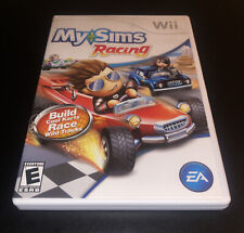 MySims Racing (Nintendo Wii, 2009) Complete In Case CIB