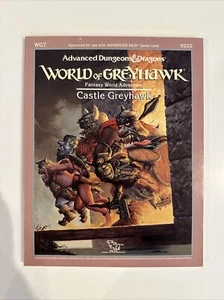 World of Greyhawk: Castle Greyhawk WG7 Advanced Dungeons & Dragons - Imagen 1 de 12