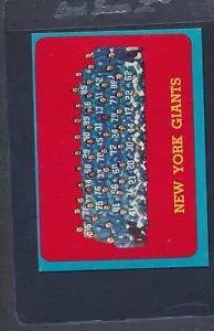 1963 Topps #060 New York Giants Team EX *45 - Picture 1 of 1