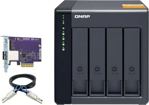 QNAP TL-D400S 4 Bay SATA 6Gbps JBOD Storage Enclosure - Afbeelding 1 van 1