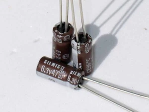 1 Pair Elna Silmic RFS II, 47uf 6.3V - Audiophile Grade - Picture 1 of 2