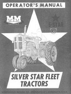 Manual del propietario Minneapolis Moline 5 estrellas plateado - Imagen 1 de 1