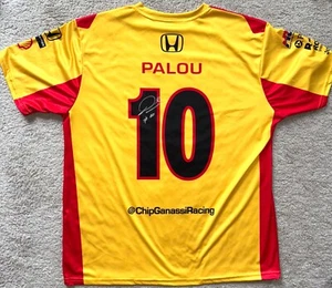 2025 ALEX PALOU SIGNED INDIANAPOLIS INDY 500 JERSEY SHIRT RACING IRL CHAMPION - Picture 1 of 9