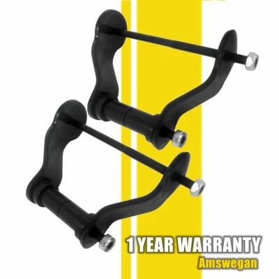 Par de grilletes de resorte de hoja trasera para Dodge Caravan 722-080 2001-2007 Foto 1 de 4