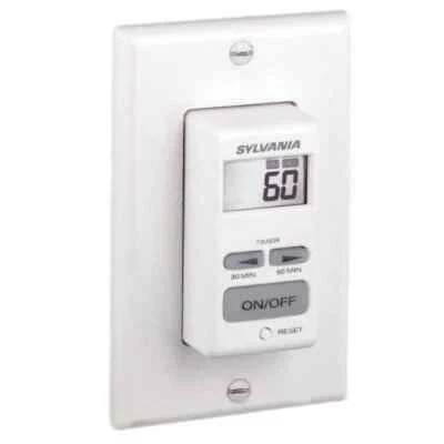 Sylvania 60 Min. Digital Auto Shut-Off Timer - Model #SA155 - White - Image 1 of 3