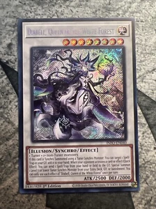 Yugioh Diabell, Queen of the White Forest INFO-EN040 Secret Rare 1st Ed - Picture 1 of 4