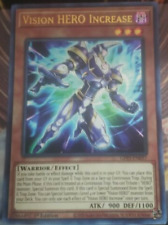 Vision HERO Increase GFP2-EN057 Ultra 🔥 Ghosts From The Past 2 YuGiOh 1st Ed