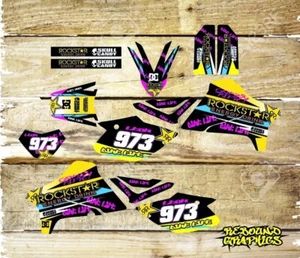 PULSE ADRENALINE / LEXIMOTO SINNIS APACHE FULL GRAPHICS KIT -F STICKER KIT-DECA - Picture 1 of 3