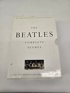 The Beatles Complete Scores Full Transcriptions Original Recordings w/Slipcase - Picture 1 of 8