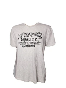 Levi Strauss Spellout Youth Large Tee Shirt Quality California Single Stitch VTG - Picture 1 of 8