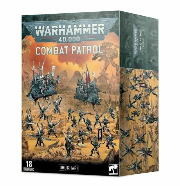 Games Workshop Combat Patrol: Drukhari - 18 Miniatures (99120112043)