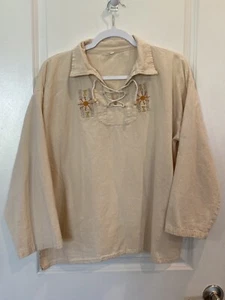 Women’s 1x/2x blouse, 3/4 Sleeve, Super Cute - Picture 1 of 14