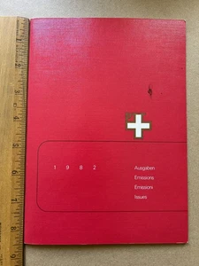Switzerland 1982 PTT Yearbook Complete Annual Stamp Collection Mint - Picture 1 of 8
