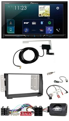Pioneer 2DIN DAB USB Lenkrad Bluetooth Autoradio für Kia Venga 2010-2019 - Bild 1 von 4