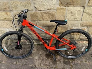 Kids Cannondale Orange 24” Wheel Bike - Picture 1 of 17