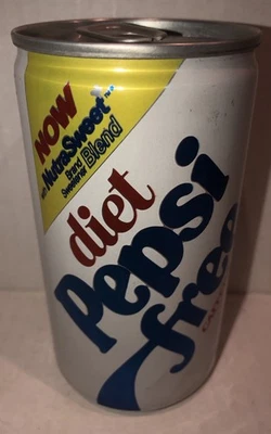 RARO De Colección. Diet Pepsi Free Soda Pop de 1980 lata referenciada en Regreso al futuro Foto 1 de 4
