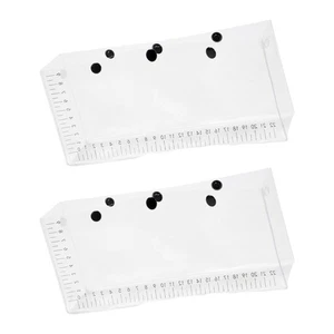 2pcs Folding Fish Observation Bag Clear Fish Weigh Bag for Observing Backpacking - Picture 1 of 8