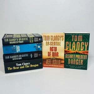 Tom Clancy, Lote de 6 x Libros PEQUEÑOS LIBROS DE BOLSILLO - Imagen 1 de 12