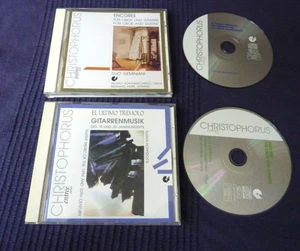 2 CDs CHRISTOPHORUS Tilman Hoppstock Guitar Music & Duo Geminiani Oboe Gitarre - Picture 1 of 4