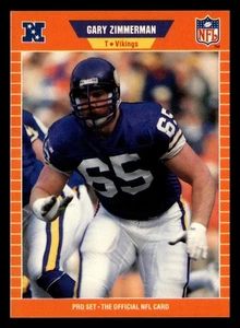 1989 Pro Set - Gary Zimmerman #242 - Picture 1 of 2