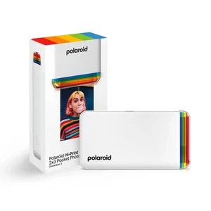 Polaroid - Impresora fotográfica Hi-Print 2x3 Pocket Generación 2 Bluetooth - Blanca - ¡NUEVA! - Imagen 1 de 7