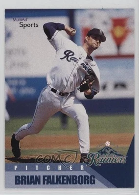 2002 MultiAd Sports Tacoma Rainiers Brian Falkenborg #10 - Image 1 of 2