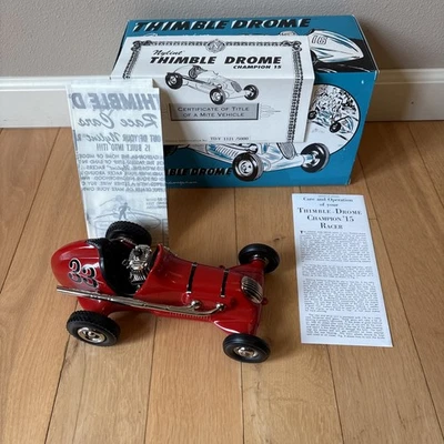 Coche de carreras Thimble Drome Champion Racer Nylint Die Cast Tether 33 Limited #1121 Foto 1 de 4