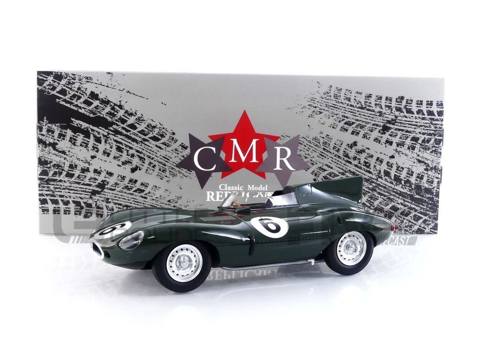 CMR 1/18 - JAGUAR TYPE D (LN) - WINNER LE MANS 1955 CMR192 - Immagine 1 di 1