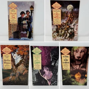 Classics Illustrated Comic Books 1st First Editions 1990 VTG Lot Of 5 Poe London - Picture 1 of 23