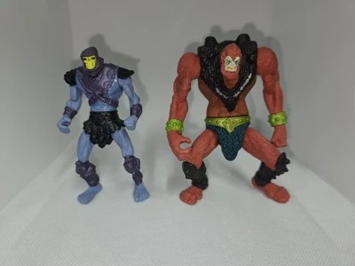 Lote de figuras de acción McDonalds Masters of the Universe 2003 Skeletor & Beast Man  Foto 1 de 4