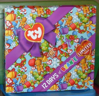 New! 2025 TY Advent Calendar 12 Days of Beanie Plush Christmas Very Limited!!!! - Image 1 of 3