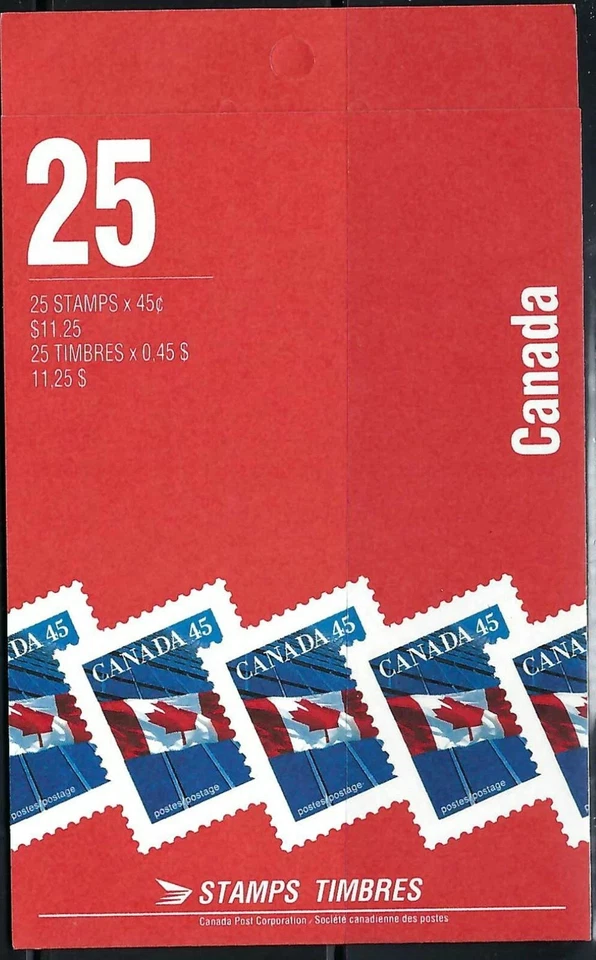 CANADA - BK178Aa - Glued Flap - FLAG OVER BUILDING - Image 1 of 1