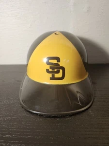 Vintage Baseball Kunststoff Schlaghelm Mütze San Diego Padres verstellbar - Bild 1 von 4