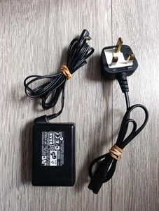 JVC AP-V12EG (11V - 1A) AC Power Adapter Charger w. UK Plug - TESTED  - Picture 1 of 3